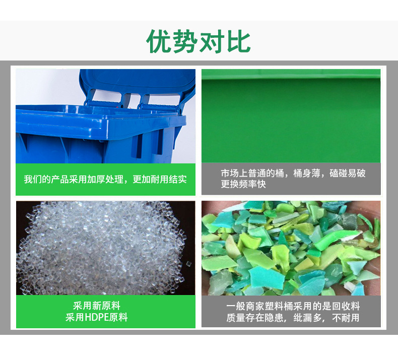 塑料分类垃圾桶 塑料分类垃圾桶